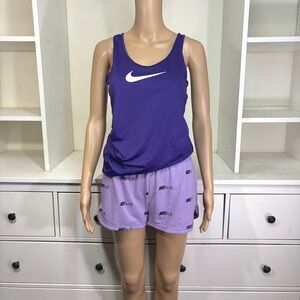 Sold.  Do not buy. Nike Bundle Pro Tank Top and Nike Air Shorts Set Purple